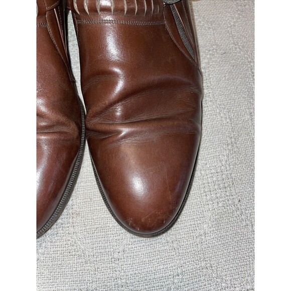 Mezlan Men’s Dress Shoes Size 10.5 M Brown Leather Business Formal City main image 8